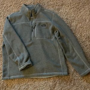 North Face 1/2 zip sweatshirt